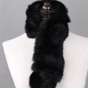 Real rabbit Fur scarf